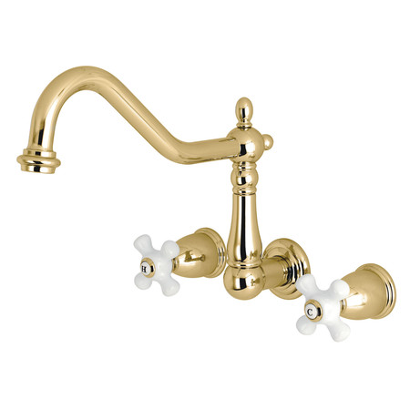 HERITAGE KS1282PX Wall Mount Kitchen Faucet KS1282PX